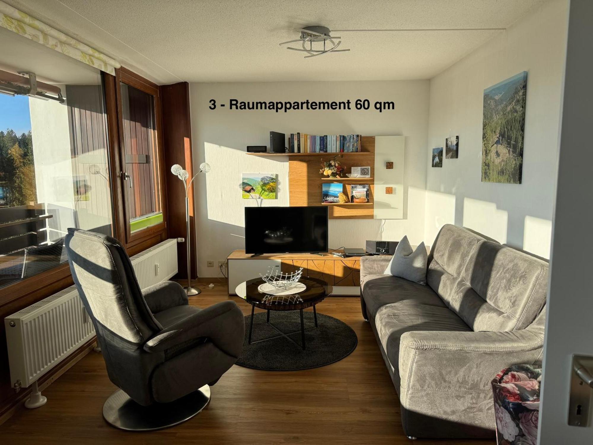 3- 2-1 - Raum - Ferienappartements Dieter Hoffmann Freudenstadt-Kniebis Beim Nationalpark Exterior photo